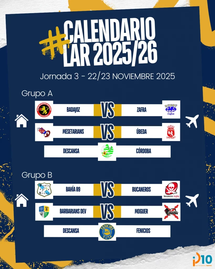 JORNADA 3 LIGA AMATEUR RUGBY