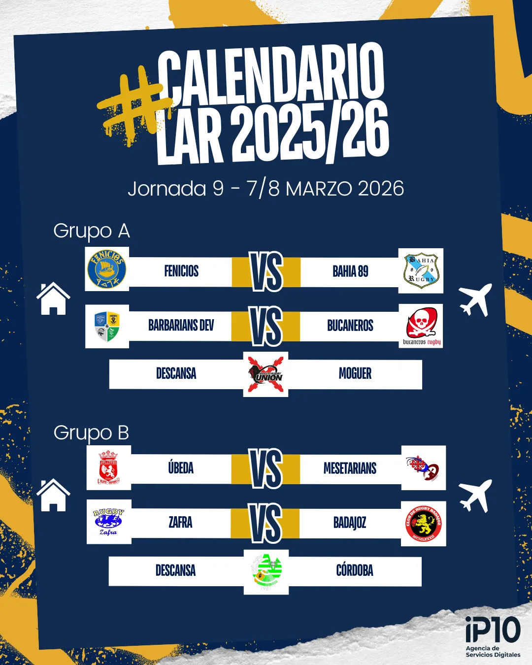 JORNADA 9 LIGA AMATEUR RUGBY 2025/26